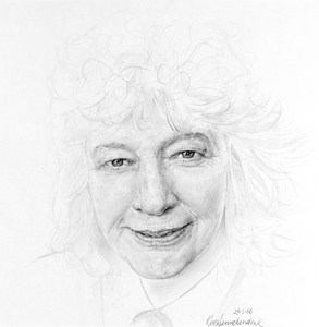 32975 Portret van Sylvia Borren, geboren Eindhoven 1950, algemeen directeur van Oxfam Novib, wonende te Utrecht.